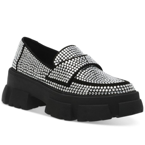 Steve Madden Shoes - Steve Madden Trifecta Rhinestone Loafers